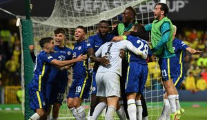 Com transmissão do SBT, Chelsea vence Villarreal e conquista Supercopa