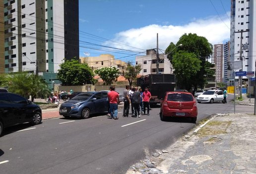 Protesto motoristas Manaira