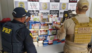 PRF e Polícia Civil apreendem 150 kg de drogas no Sertão da Paraíba