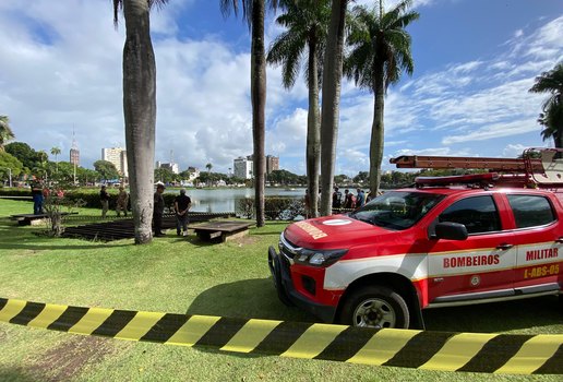 Corpo afogado morto parque da lagoa 05 08 24 foto geri junior