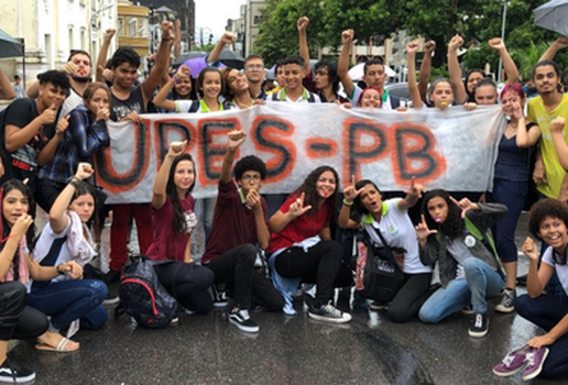 ESTUDANTES PROTESTO JOAO PESSOA CENTRO