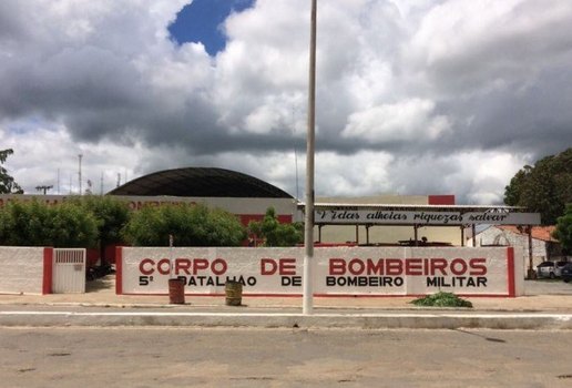 Corpo de Bombeiros de Cajazeiras, no Sertão da Paraíba