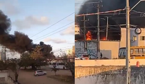 Incendio patio semob