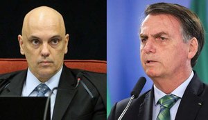 Bolsonaro aciona STF contra Moraes por abuso de autoridade
