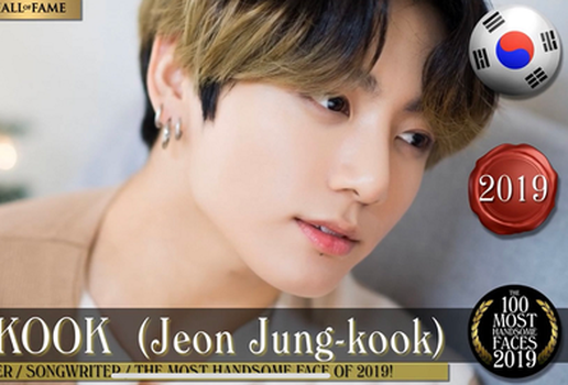 Jungkook eleito o rosto mais bonito de 2019