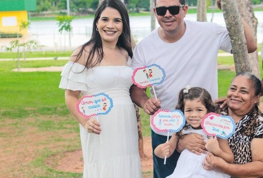 Estefany perdeu a mãe e o marido