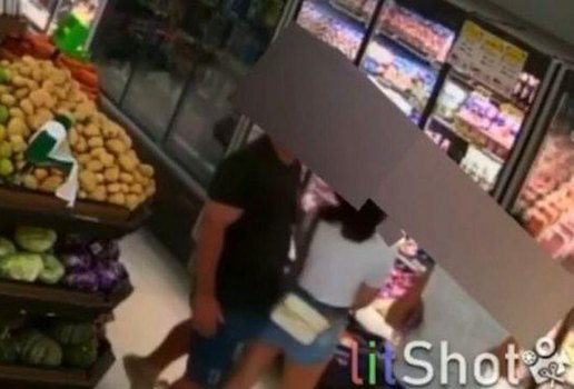 Flagrante de importunação em supermercado no Ceará