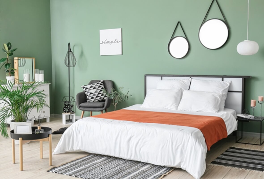 A decoração do quarto do casal pode favorecer o relacionamento (Imagem: Pixel-Shot | Shutterstock)