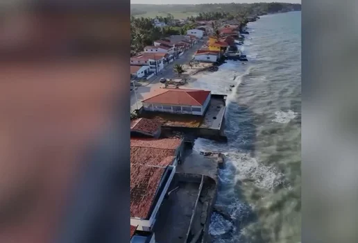 Baia da traicao erosao