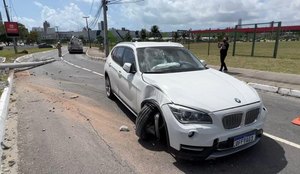 Motorista do veículo não estava no local