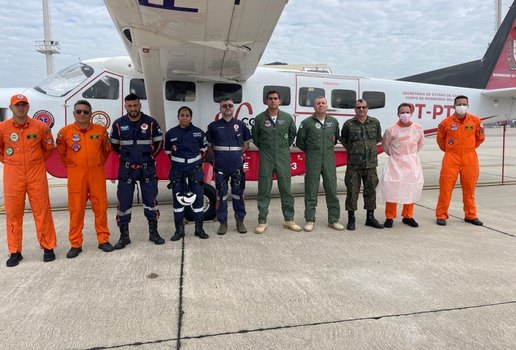 Transporte aeromedico do Governo faz transferencia de paciente paraibano do Rio de Janeiro para Joao Pessoa