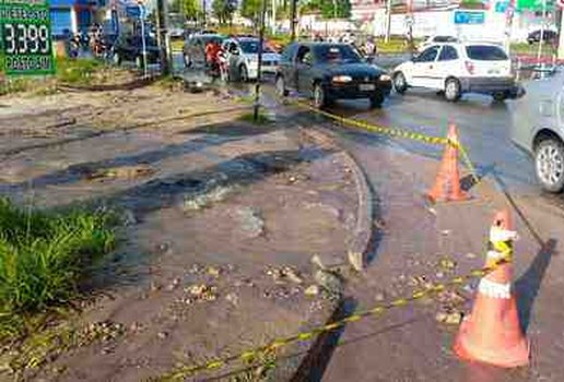 Foto geisel vazamento agua rotatoria