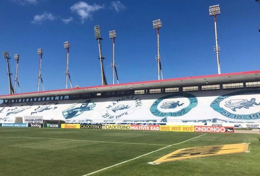 Estádio Rei Pelé, em Alagoas