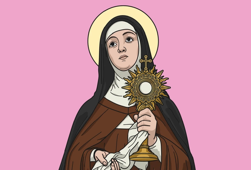 Santa Clara de Assis é exemplo de força espiritual e dedicação à vida religiosa (Imagem: Luis Fraga | Shutterstock)