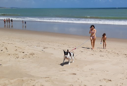 Praia de Cabo Branco, em João Pessoa