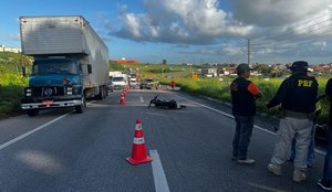 Motociclista não resistiu aos ferimentos e morreu no local