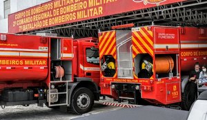 Corpo de Bombeiros foi acionado para ocorrência.