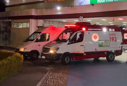 Vítima foi socorrida ao Hospital de Emergência e Trauma