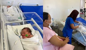 Maternidade tem três partos de gêmeos no intervalo de uma semana em JP