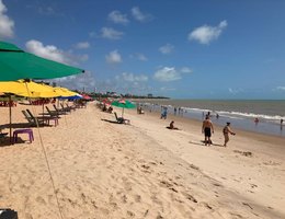 Praia de Cabo Branco, em João Pessoa