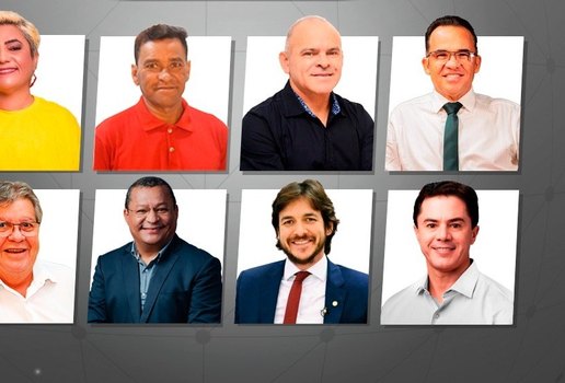 Paraíba tem oito candidatos ao governo