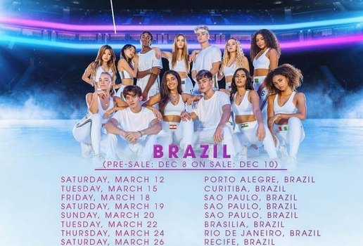 Grupo pop Now United fará turnê pelo Brasil em 2022
