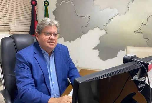 João Azevêdo participou de reunião com Fórum de governadores.