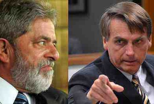 Lula e bolsonaro confronto