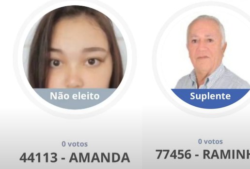 Amanda e raminho zero votos