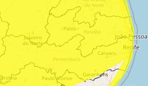Alerta engloba 213 municípios paraibanos