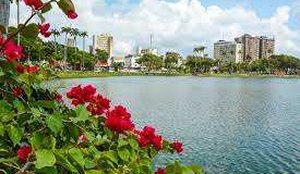 Parque da Lagoa, no Centro de João Pessoa