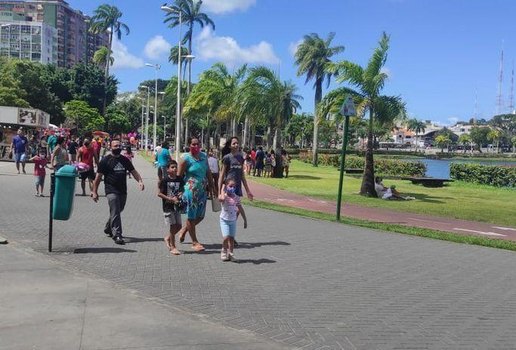 Parque Solon de Lucena, em João Pessoa.