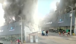 Supermercado incendiado picui pb