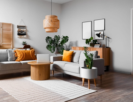 É possível inserir elementos na decoração que ajudem a trazer a energia da primavera para dentro de casa (Imagem: Pixel-Shot | Shutterstock)