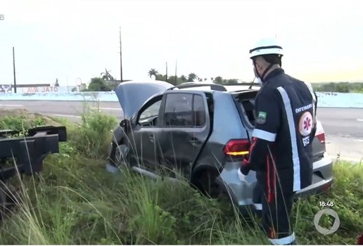 Acidente santa rita br 101 motorista estado grave