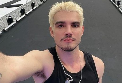 Selfie de jao em preparativos de show