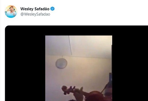 Wesley Safadão teve o perfil no Twitter invadido por hackers na manhã desta quarta (23)