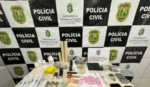 Ação entre polícias do CE, PI e PB resulta em 8 presos por tráfico de drogas
