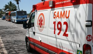 O Samu esteve no local, mas a vítima não resistiu aos ferimentos
