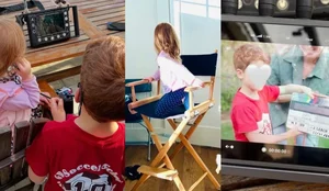 Meghan Markle mostra filhos nos bastidores da serie da Netflix