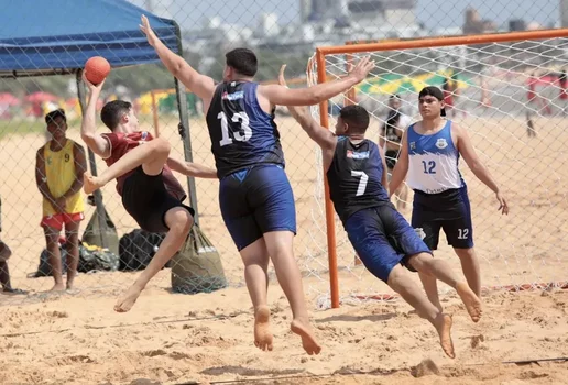 Handebol de praia divulgacao