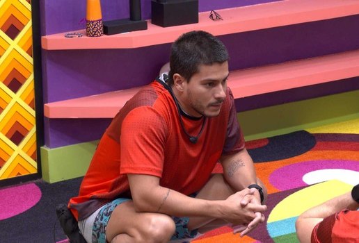 Arthur Aguiar é líder pela primeira vez no BBB22