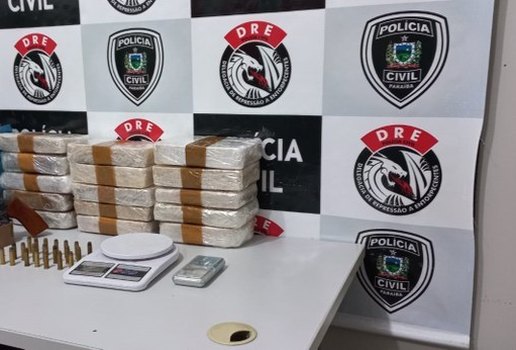 Policia Civil apreende mais de 15kg de crack com traficantes do Ceara que pretendiam se estabelecer em Campina Grande