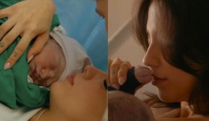 Gabi Brandt anuncia nascimento de Beni, 3º filho com Saulo Poncio