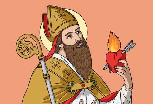 Santo Agostinho é lembrado como o "Doutor da Igreja" (Imagem: Luis Fraga | Shutterstock)