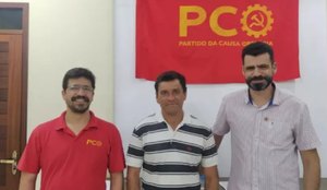 Rafael Dantas (PCO-SP), Adriano Trajano (PCO-PB) e Camilo Sobreira (PCO-PB)