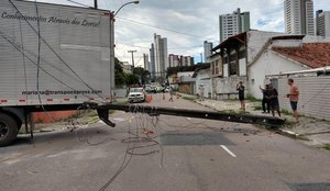 Ninguém ficou ferido, conforme a Semob-JP