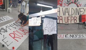 Estudantes da UFPB ocupam reitoria em protesto contra preços do RU