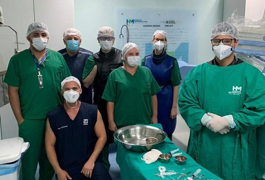Hospital Metropolitano realiza cirurgia inedita na Paraiba em crianca de 2 anos