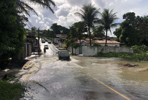 Sete bairros concentraram chuvas nas últimas horas em João Pessoa